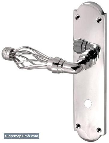 Jali Lever Bathroom Chrome Plated